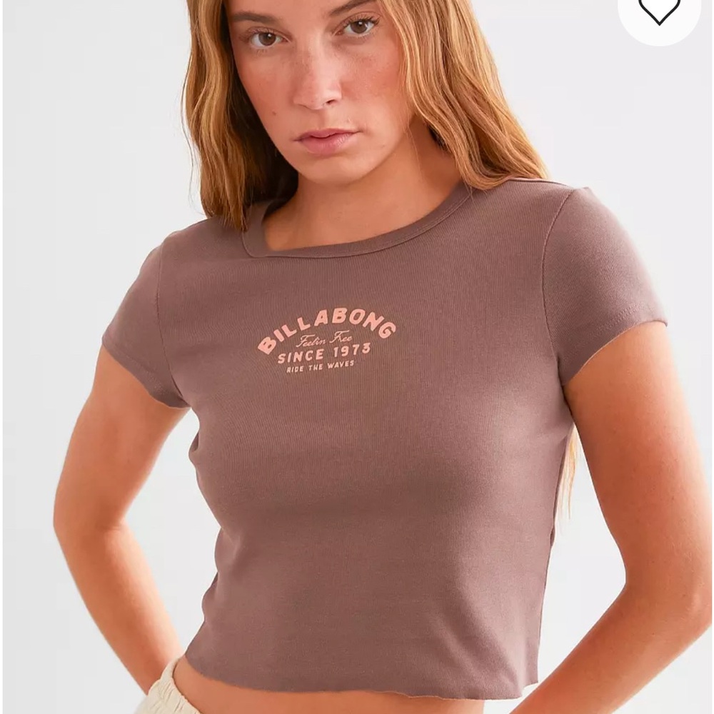 Billabong Mauve Crop Top